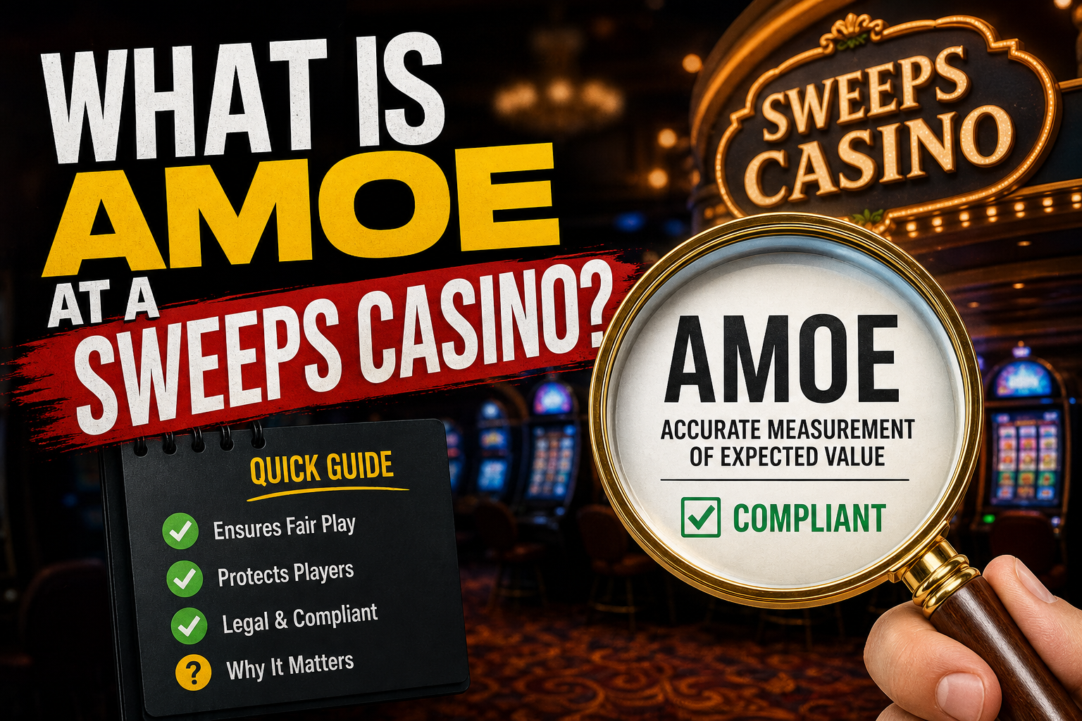 What Is AMOE at a Sweeps Casino?