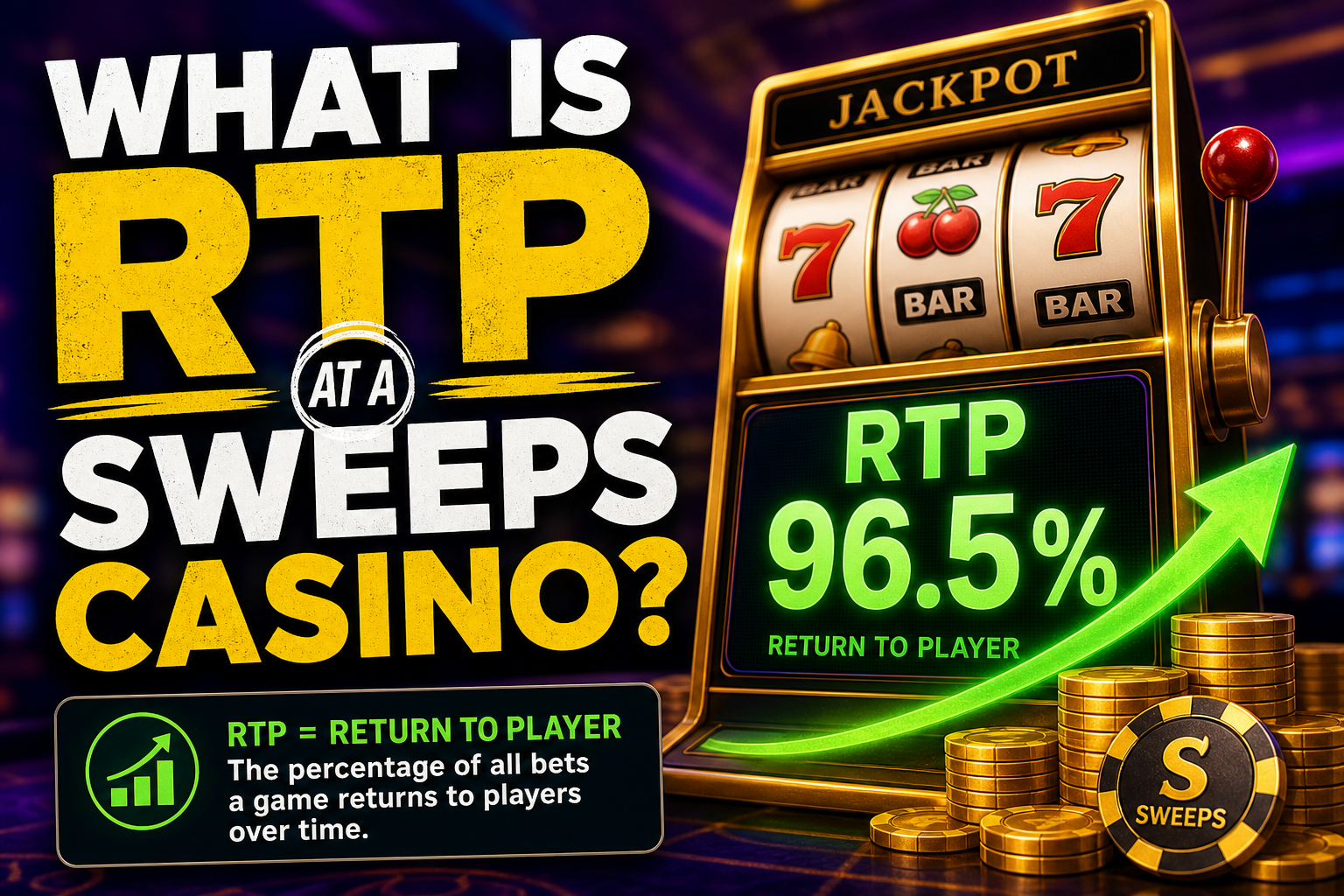 What Is RTP at a Sweeps Casino?