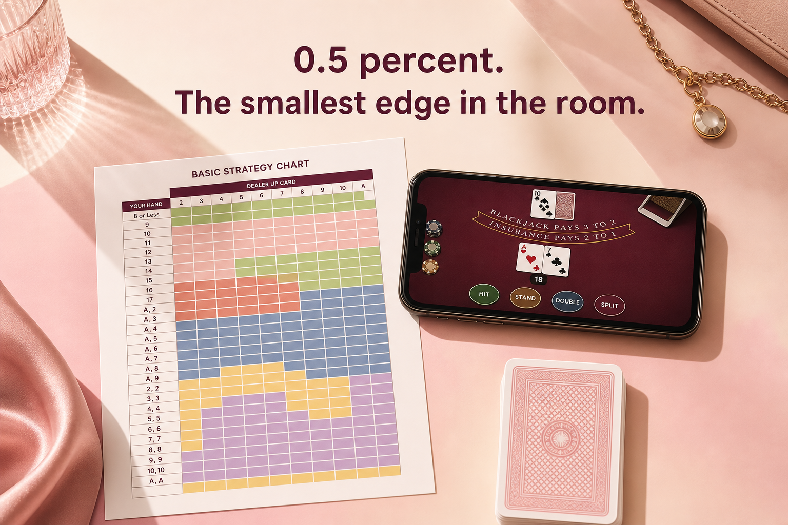 Blackjack Basic Strategy at Sweeps Casinos: What Actually Works