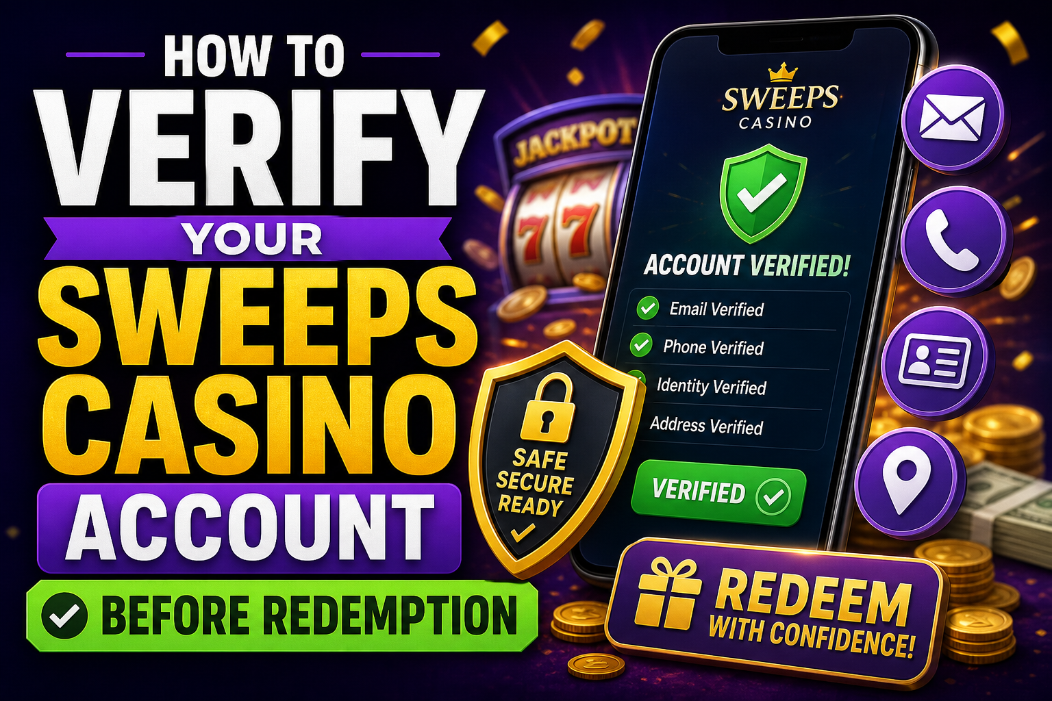 How to Verify Your Sweeps Casino Account Before Redemption