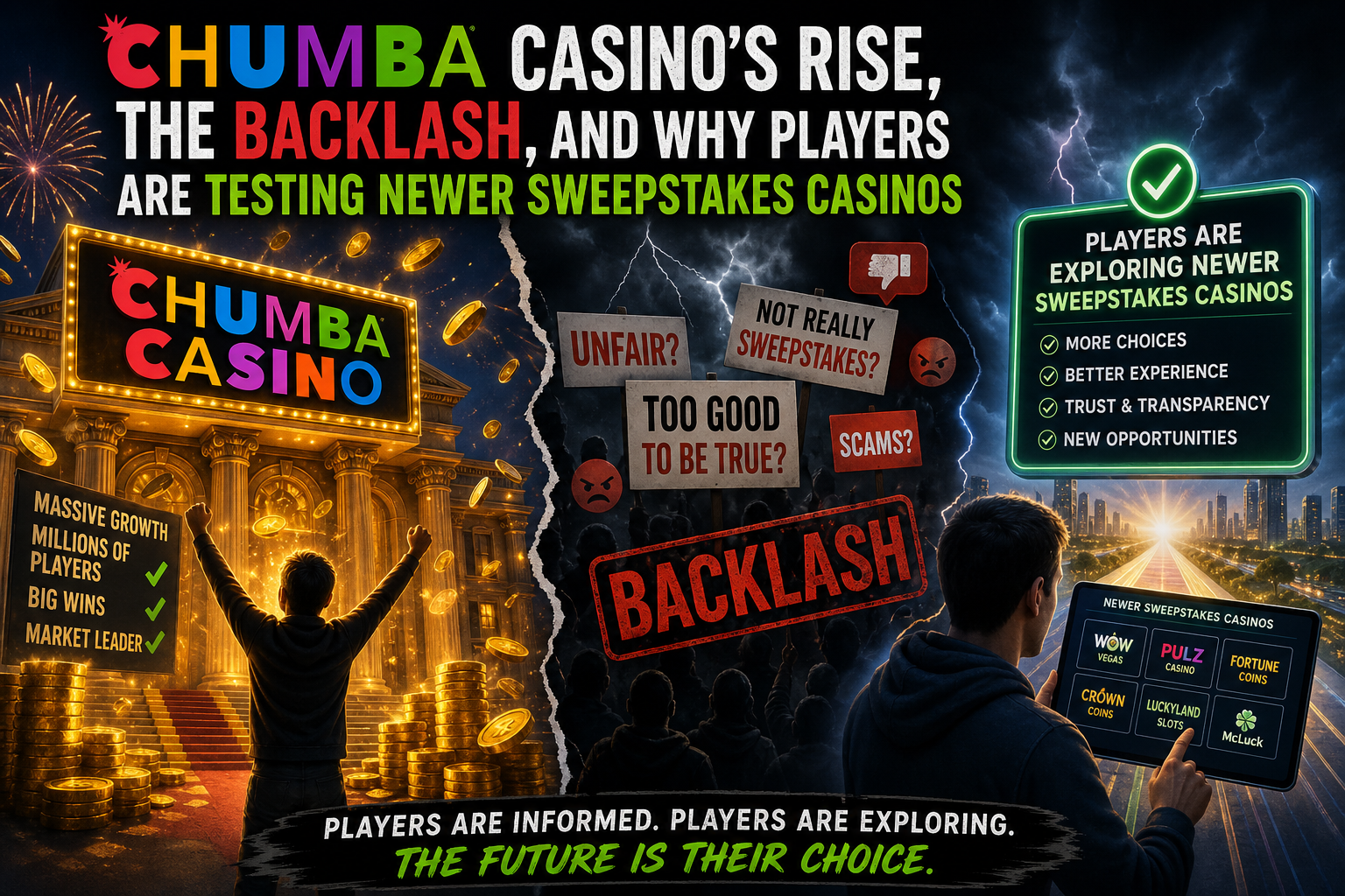 Chumba Casino’s Rise, the Backlash, and Why Players Are Testing Newer Sweepstakes Casinos