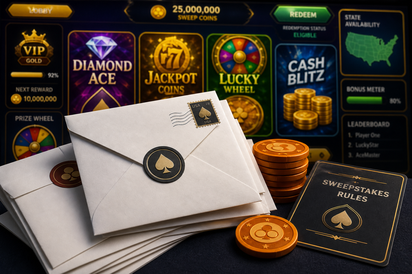 Sweeps Casino AMOE: Step-by-Step Letter Guide